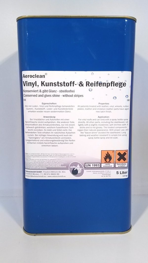 Vinyl- & Kunststoffpflege 5 Liter